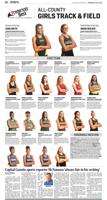 2018 All-County Girls Track and Field