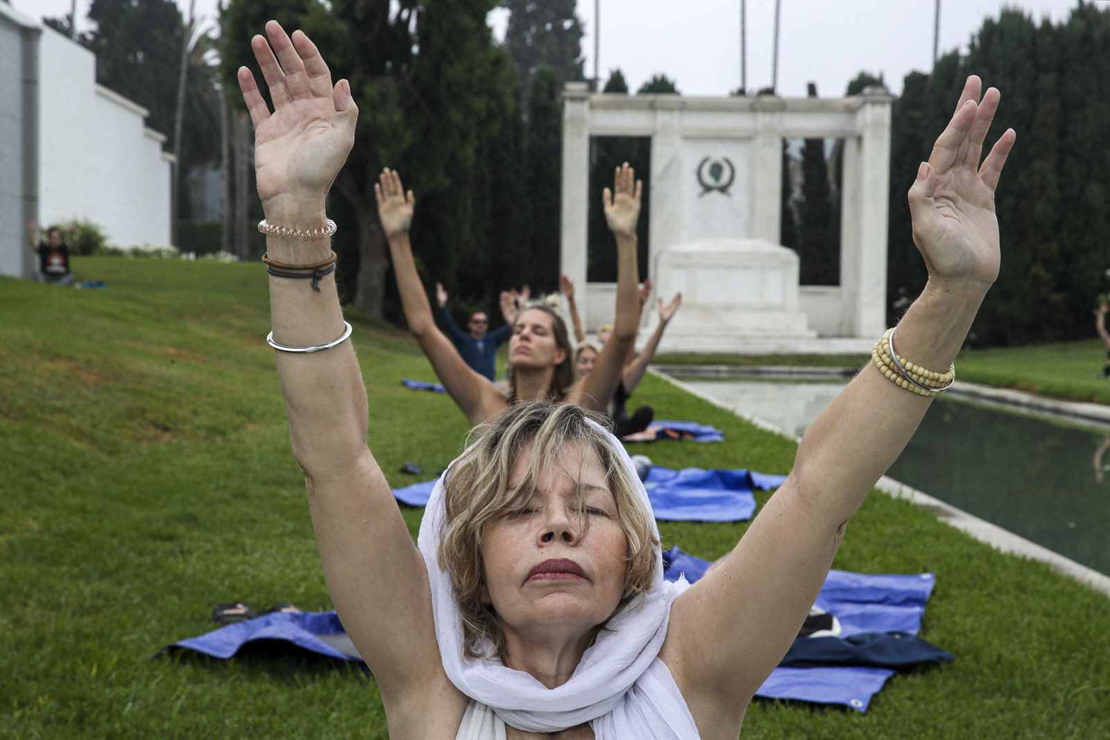 fredericknewspost.com - Jon Healey Los Angeles Times - Expanding the consciousness among the dead: Hypno-yoga at Hollywood cemetery