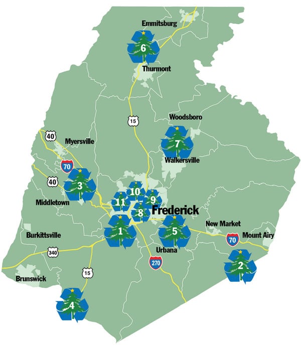 Frederick County Recycling Schedule 2022 Frederick County Christmas Tree Recycling Locations | Frederick |  Fredericknewspost.com