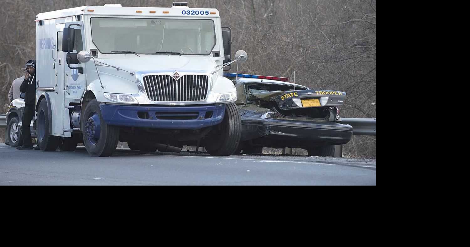 Trooper injured after truck slams into cruiser | News Article ...