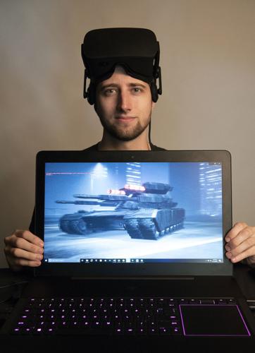 Student invented VR software 3