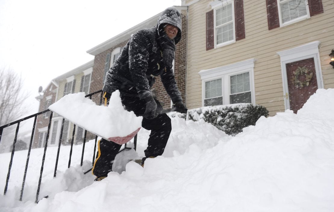 Snow Surpasses 30 Inch Mark In Parts Of Frederick County Disasters Accidents Fredericknewspost Com