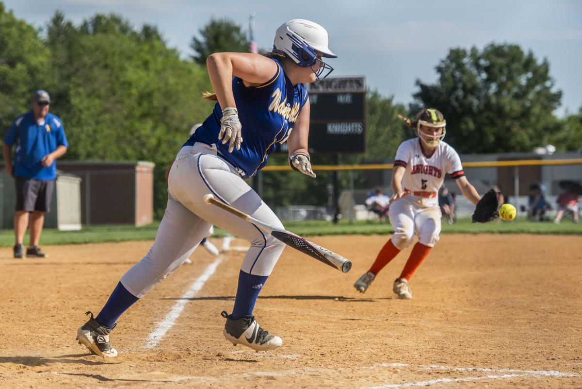 Walkersville vs. Middletown softball quarterfinal