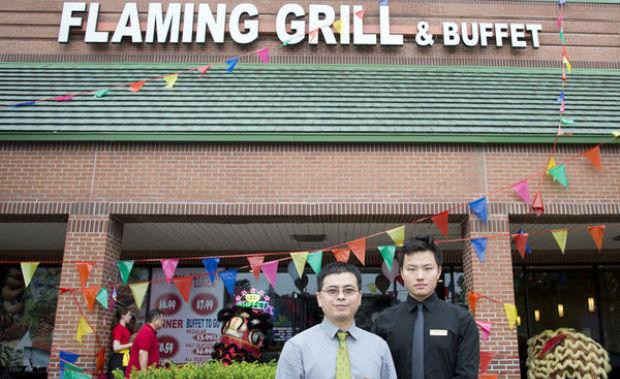Flaming Grill And Supreme Buffet - Latest Buffet Ideas