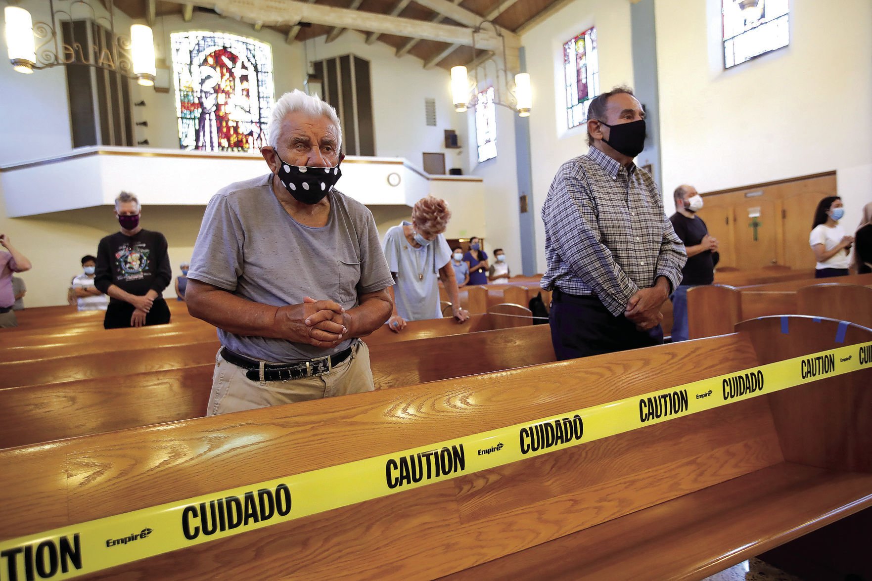 Mass celebrated after fire damages centuries-old church | Ap