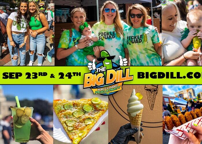The Big Dill — World's Largest Pickle Party® | Community events ...