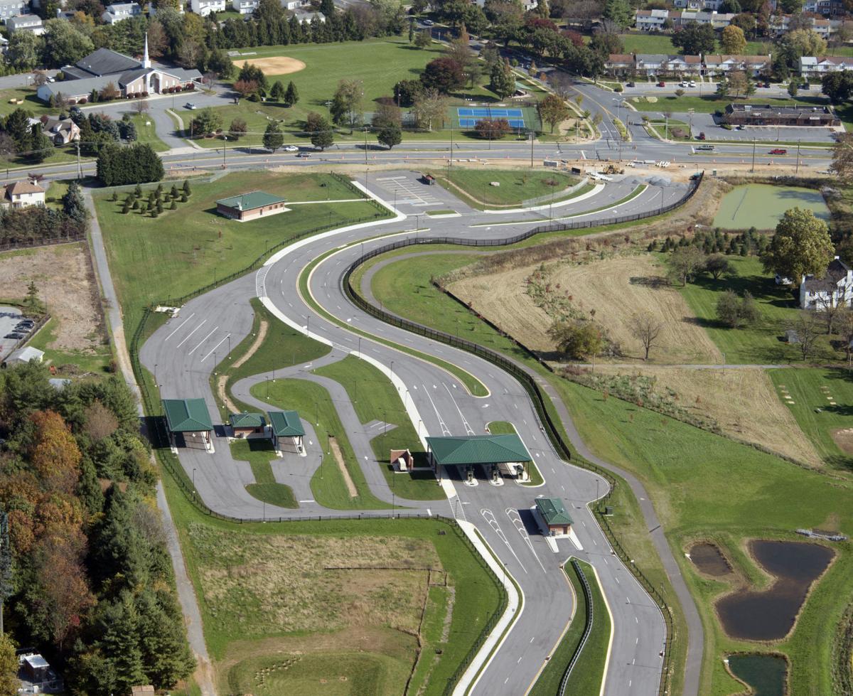 Nallin Farm gate at Fort Detrick