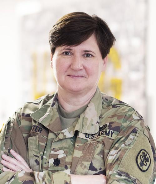 Women In The Military Ltc Birgit Lister Fredericknewspost Com