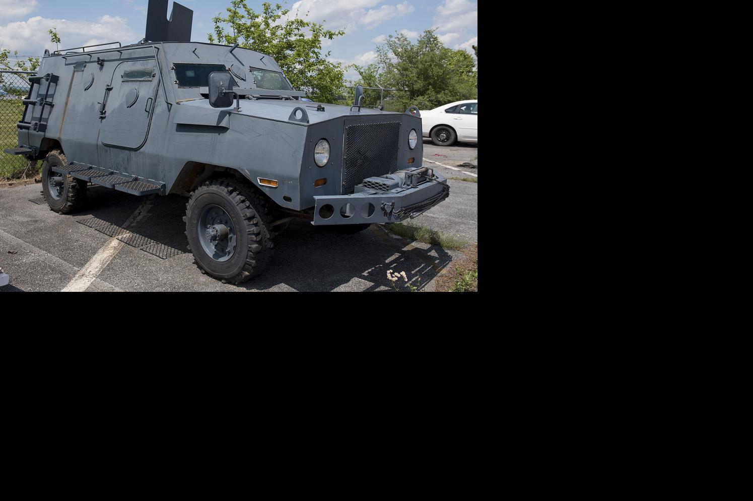 Frederick Police Defend Proposal For New Armored Vehicle Crime
