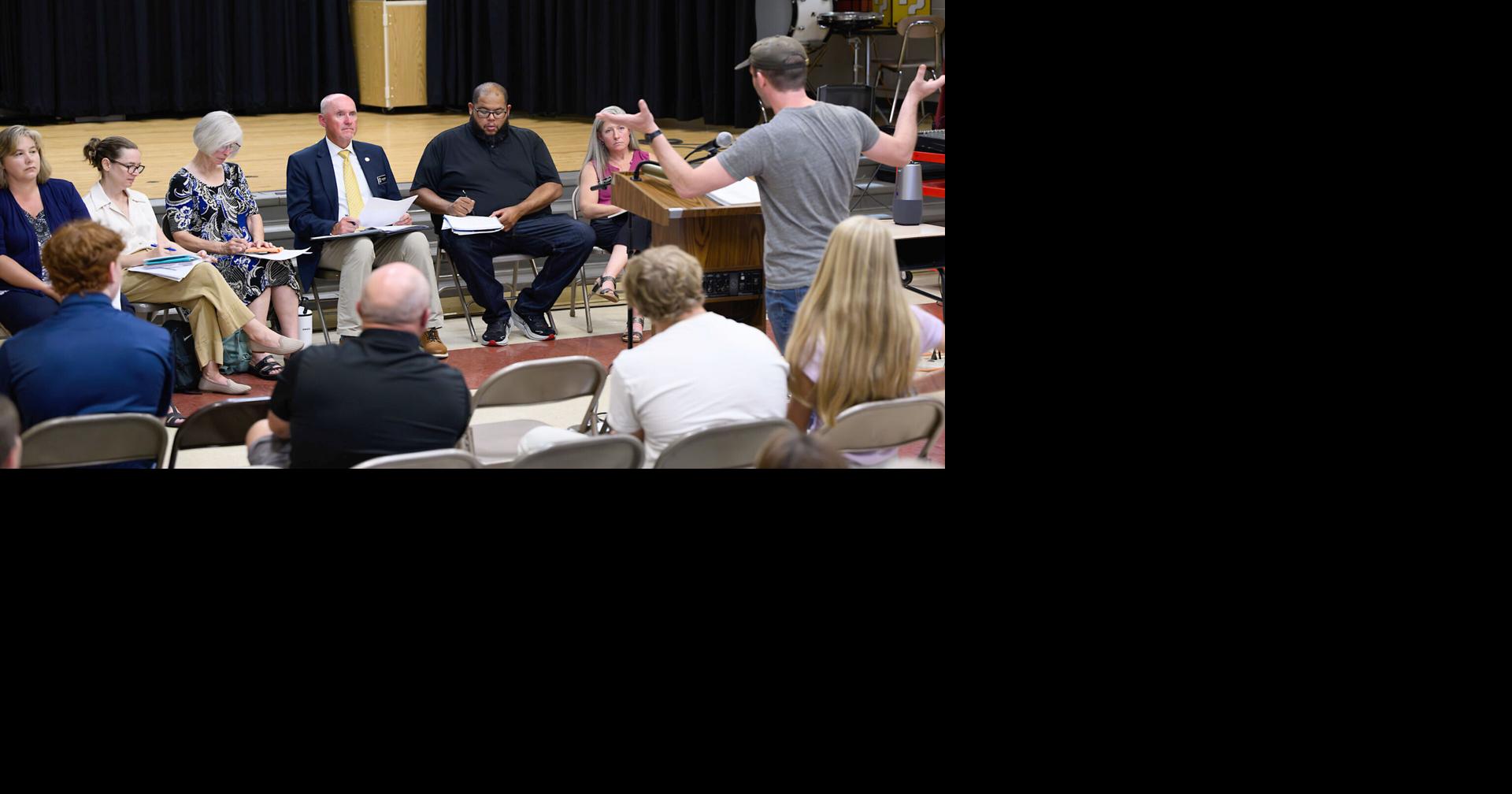 Public expressed frustration to Board of Education about data centers near Carroll Manor