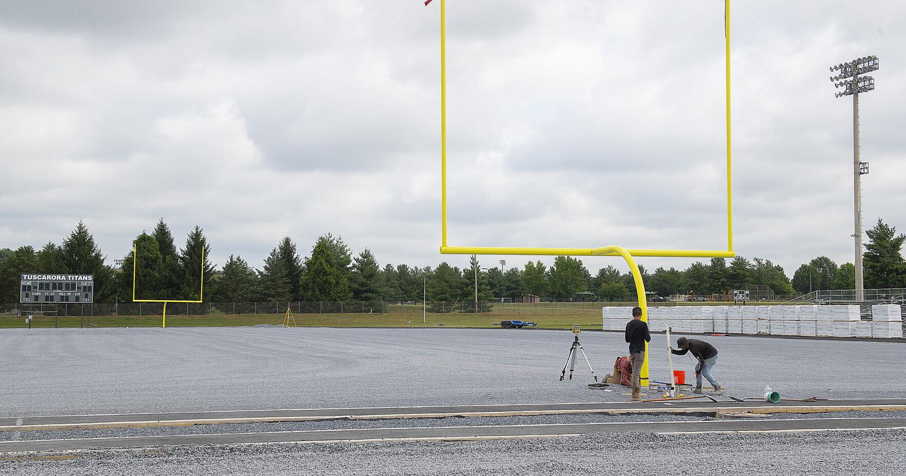 Construction underway on turf fields at four FCPS high schools - Vimarsana News