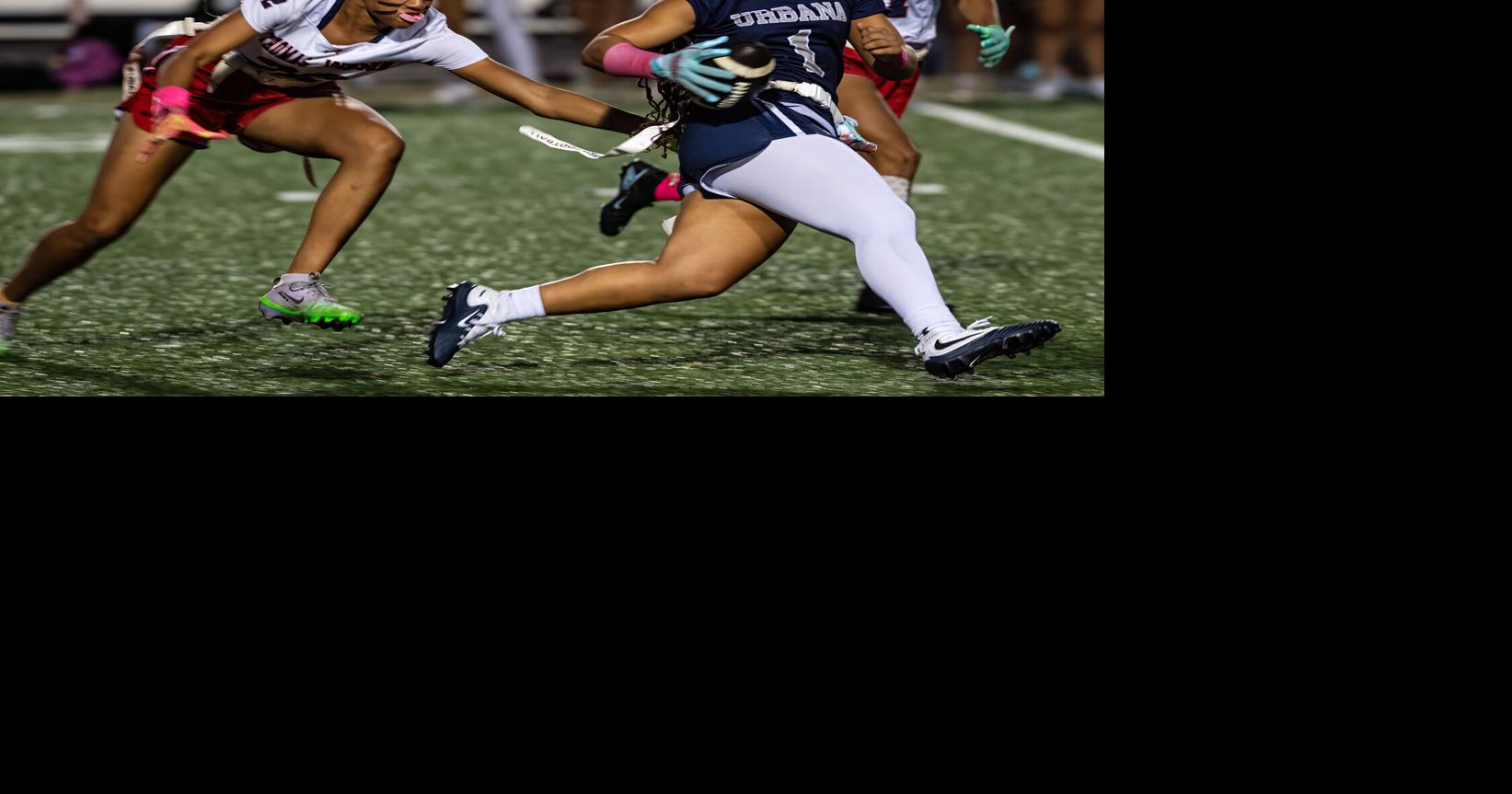 Hawks show off their wheels in flag football win over Patriots