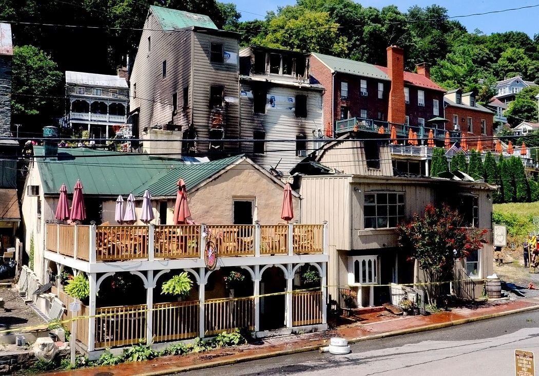 7 To 8 Harpers Ferry Businesses Destroyed In Early Morning Fire Harpers Ferry Fire