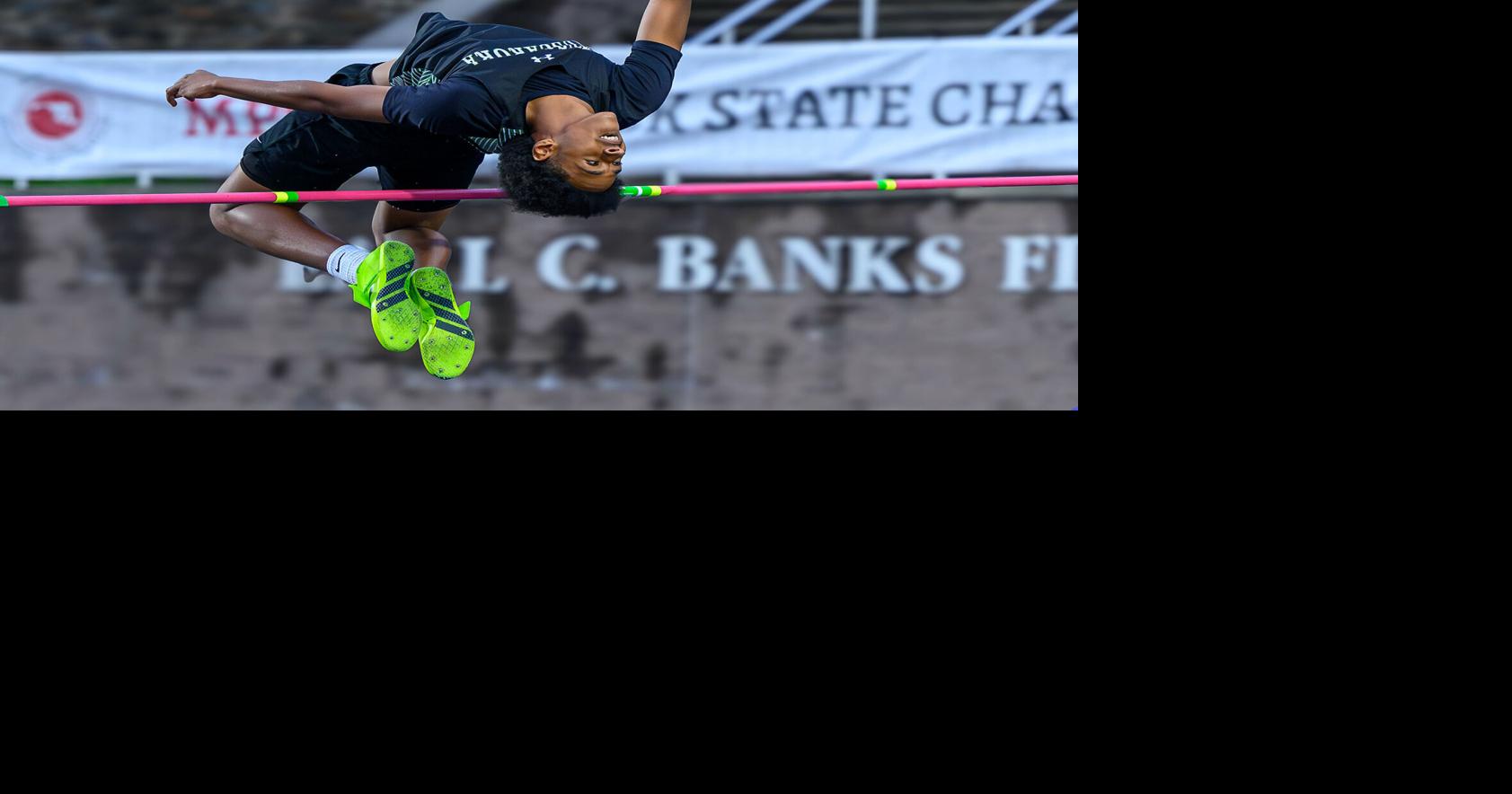 Cadets' determined Tumi gets long-sought state title in 3A shot put; Titans' Cooper wins high jump