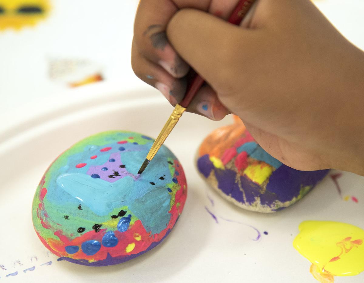 Rock Painting Aims To Spread Kindness In Community Arts