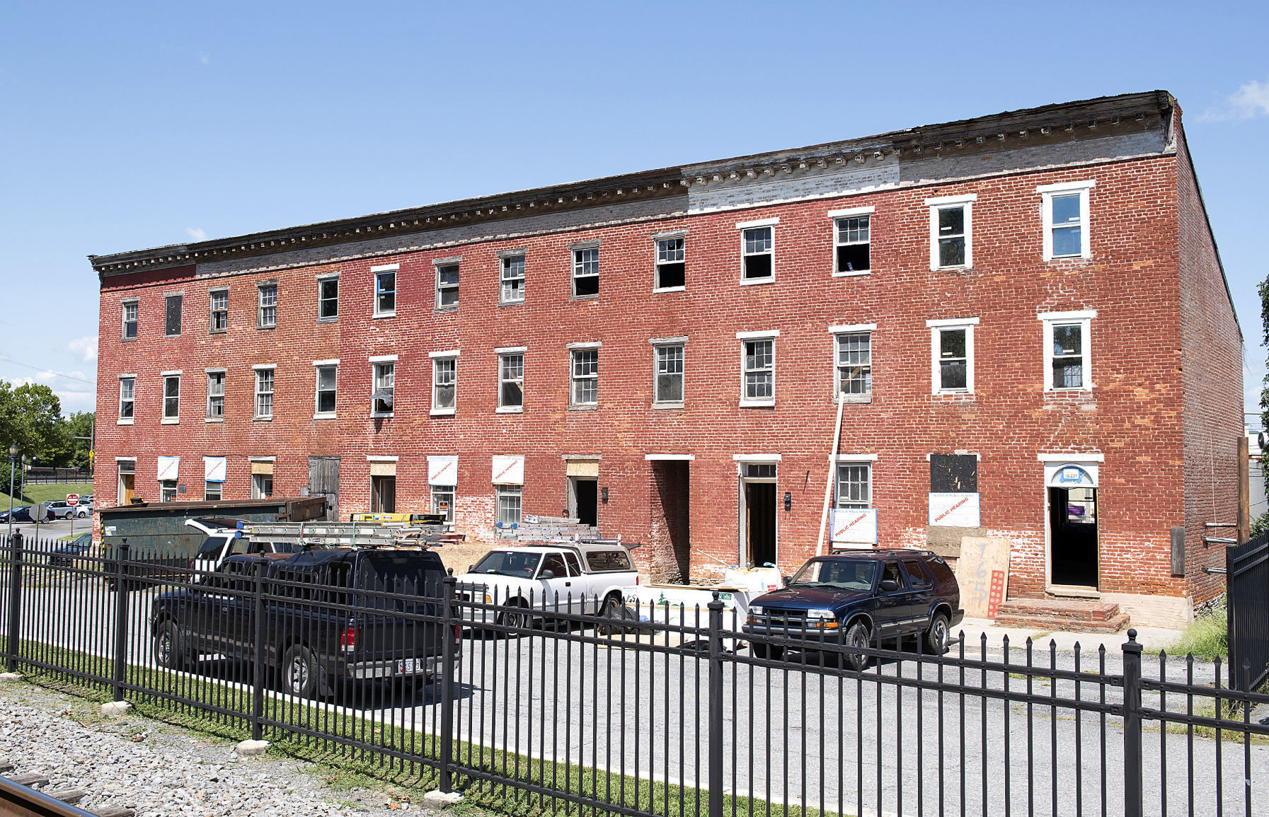 Historic Frederick row houses getting makeover new life as