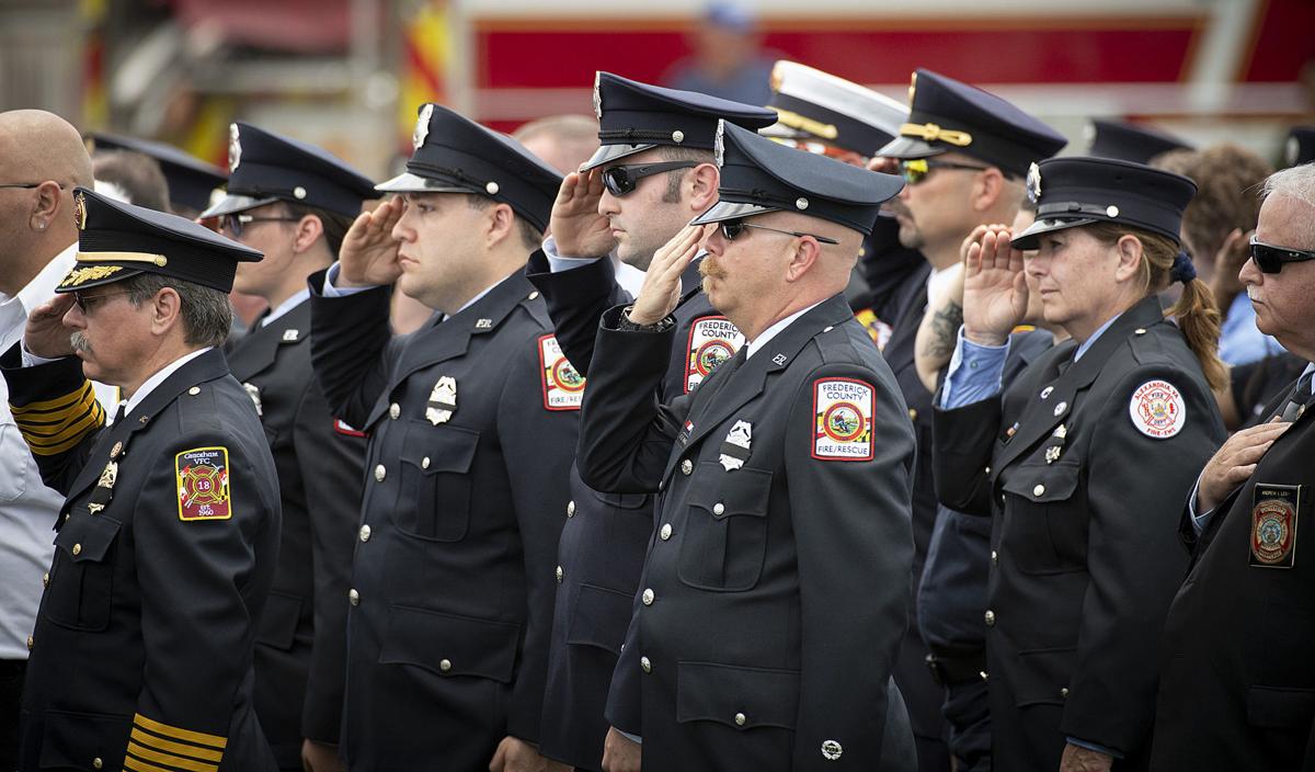 Photos From The Funeral Of Fallen Firefighter Michael Powers Fredericknewspost Com