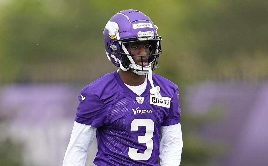 Tuscarora alum, Vikings rookie Jordan Addison cited for speeding