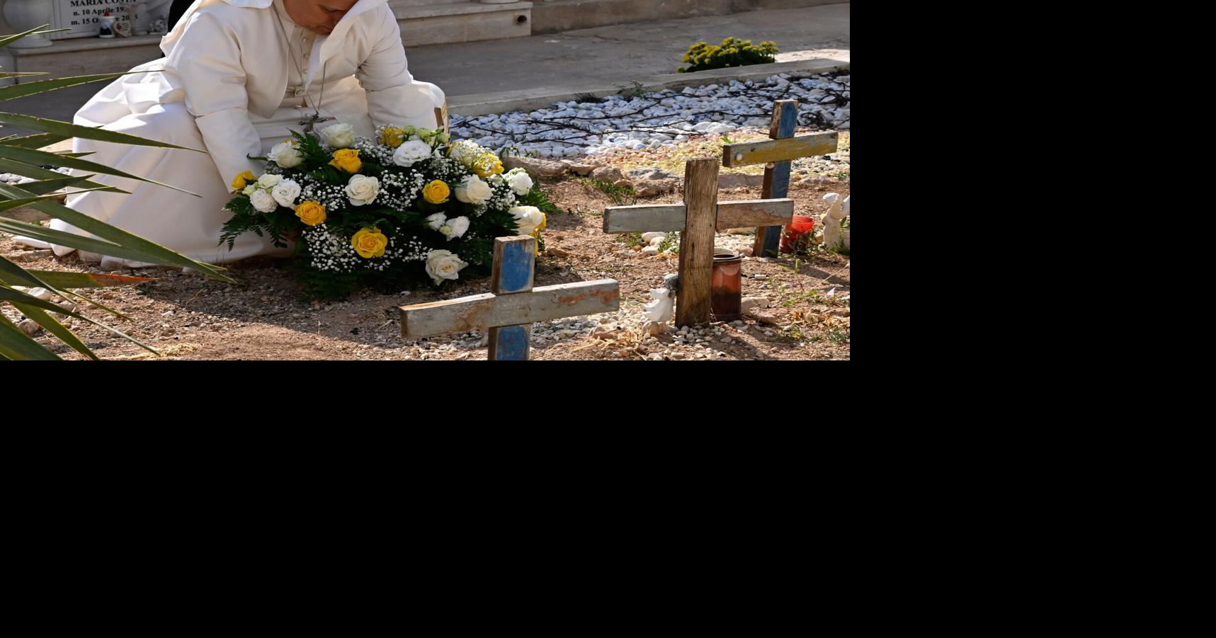 Pope Leo spends July 4th at migrant cemetery in Italy, meets with U.S. ambassador By NICOLE WINFIELD Associated Press Jul 5, 2026 10 mins ago