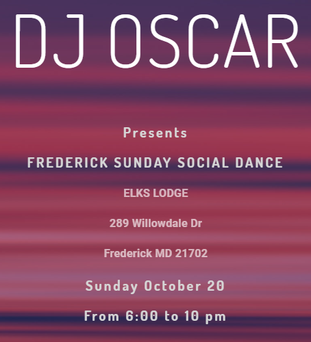 Frederick Sunday Social Dance