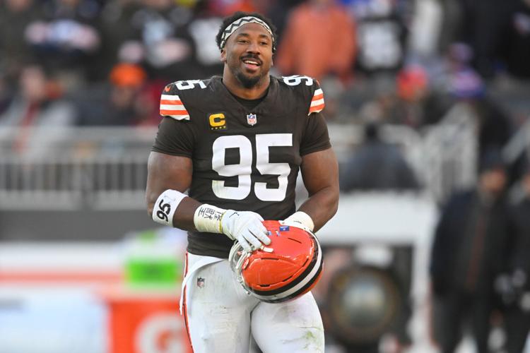 Browns trade 2-time AP Defensive Player of the Year Myles Garrett to Rams | Professional: All Sports | fredericknewspost.com