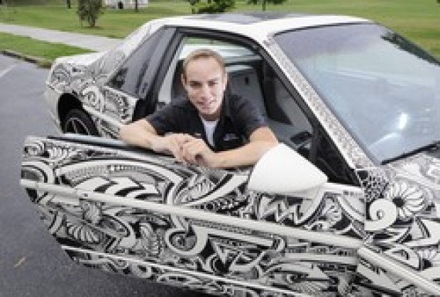 For Sharpie artist Chris Dunlop, cars are his canvas | Archive
