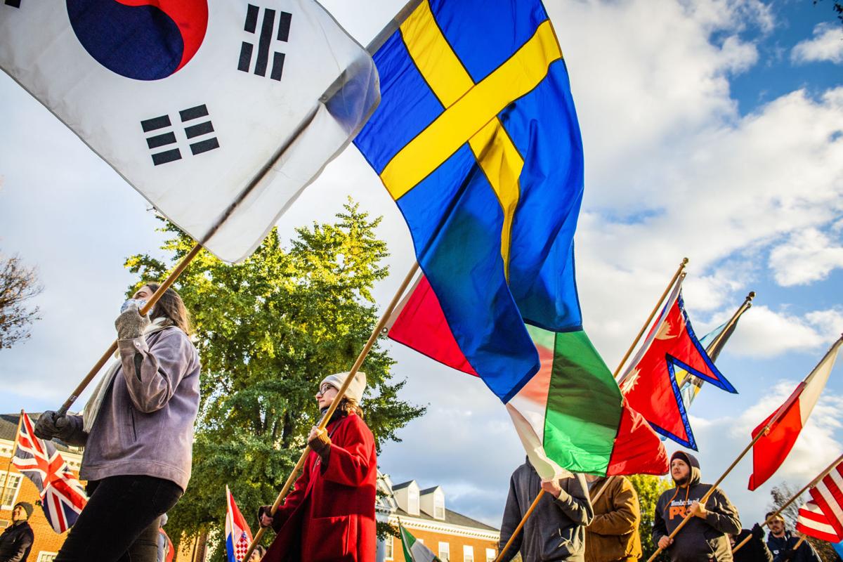 Parade of Flags at Hood College 1