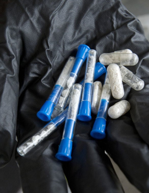 Law enforcement shines light on drug's spike in Frederick County Cops