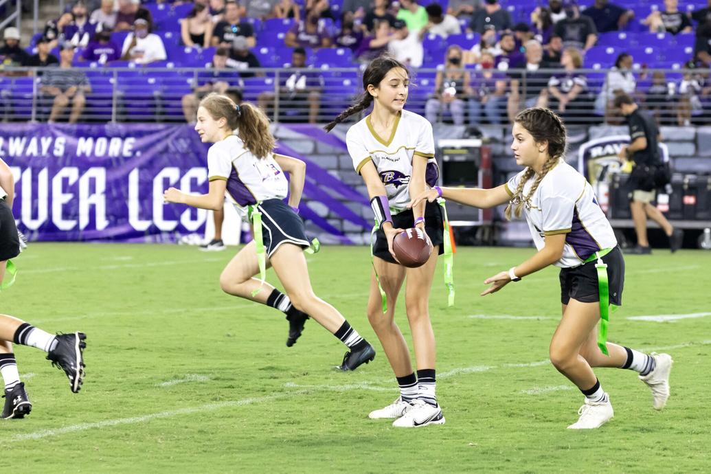 Building momentum Urbana team leading movement for high school girls flag football league