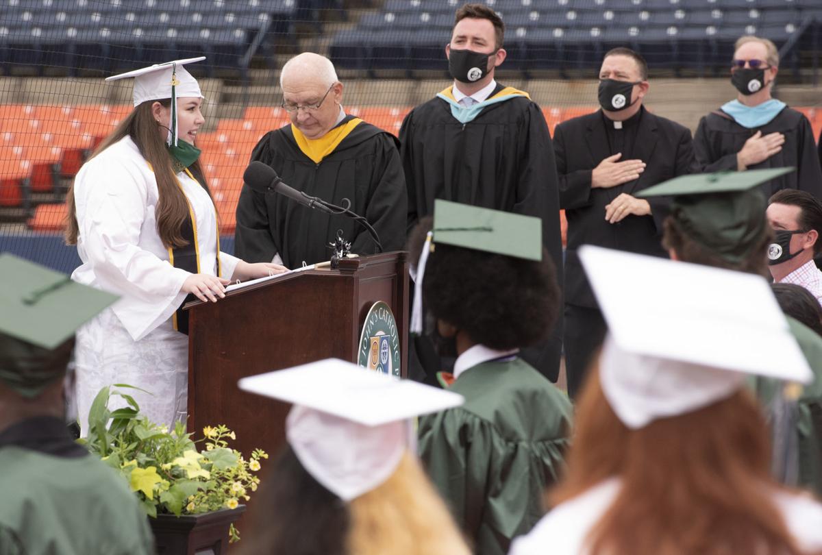 Saint John's Catholic Prep graduates get special sendoff at Nymeo