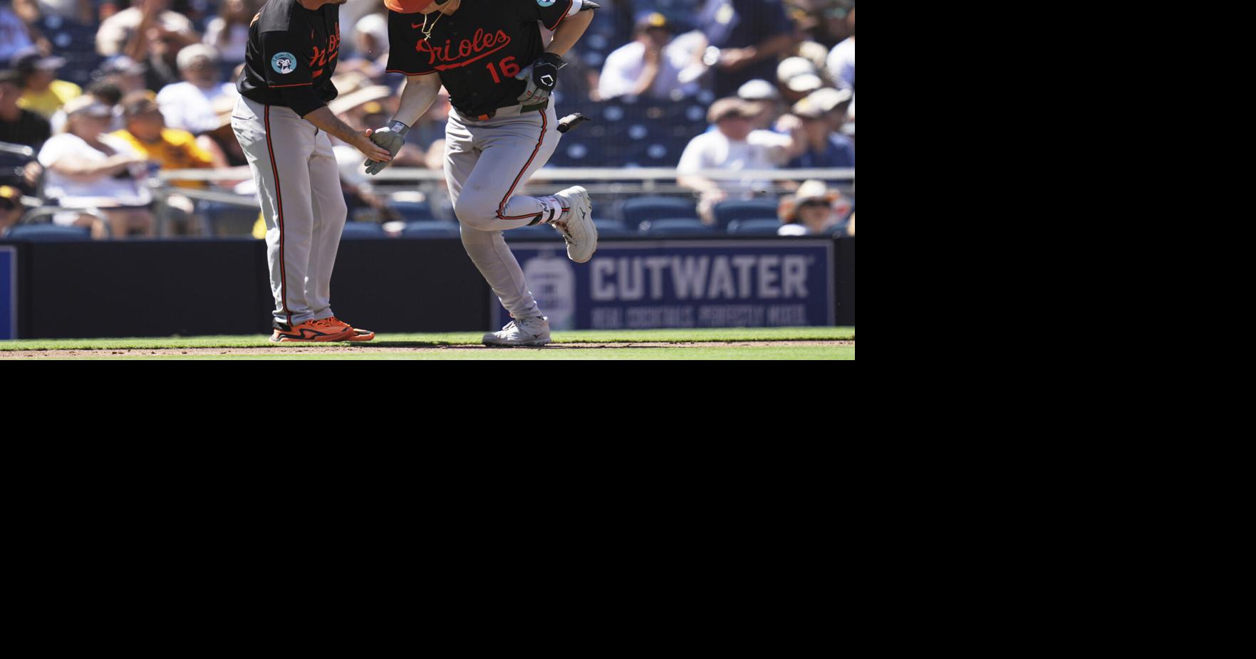 Orioles hit 4 homers off Cortes, beat Padres 7-5 to complete sweep ...