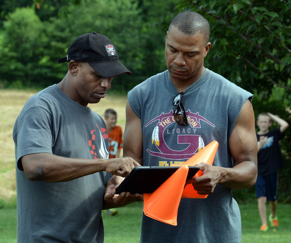 Gary Clark visits Redskins training camp