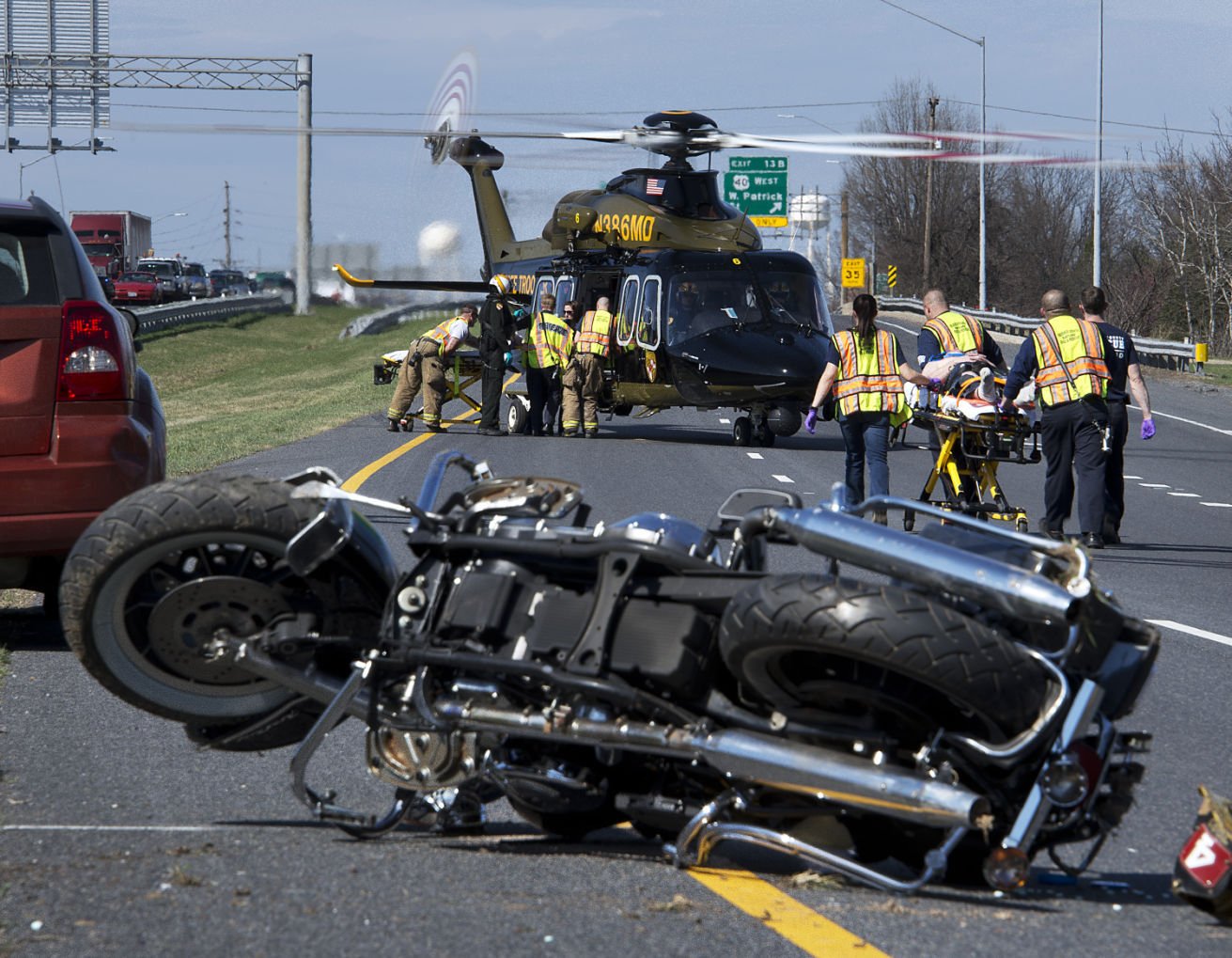 Two Flown To Trauma Center After Motorcycle Crash | Disasters ...