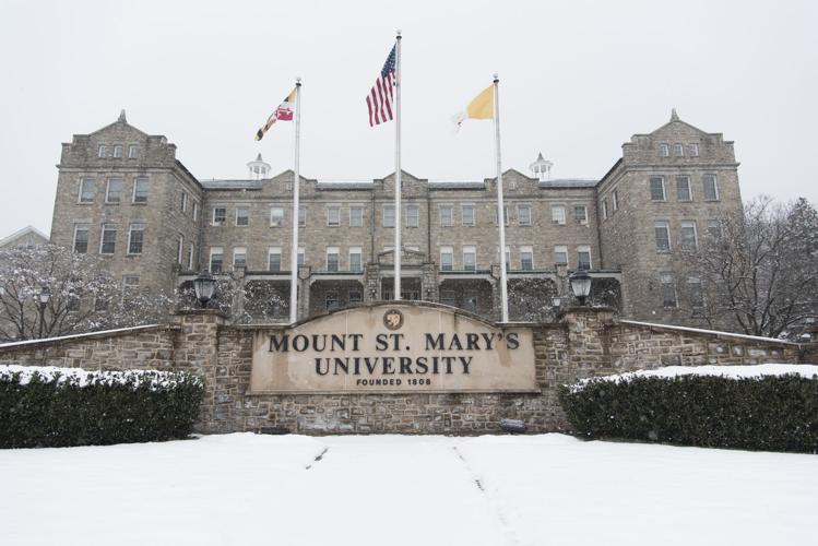 Mount St. Mary's Univerity sign