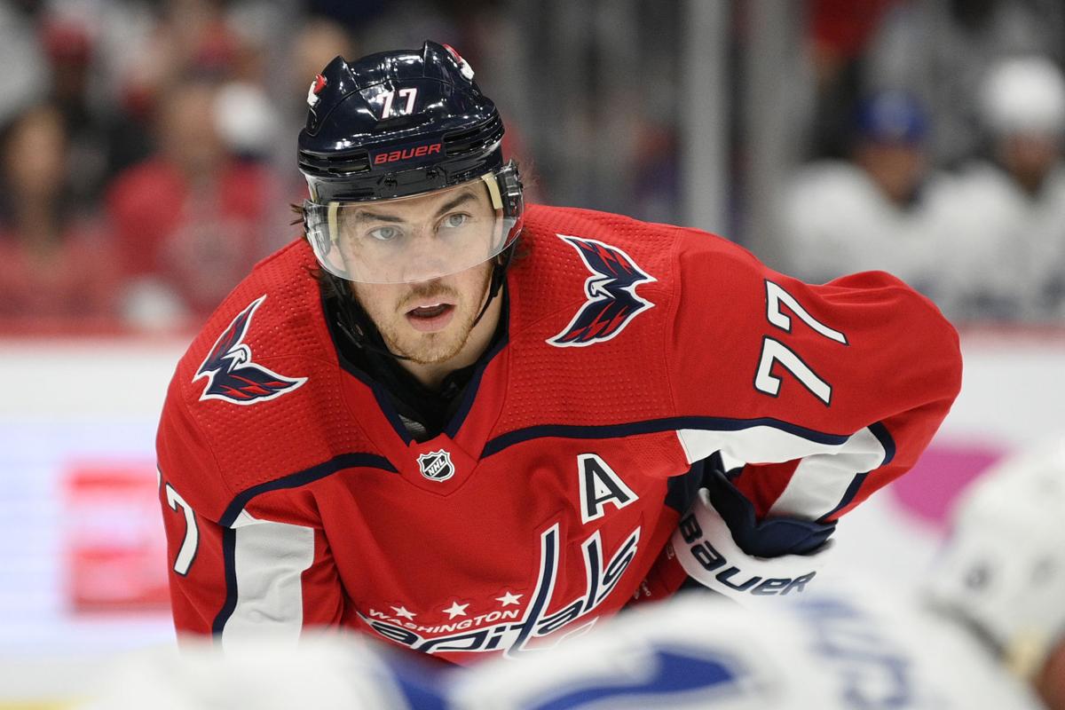 Nicklas Backstrom continues rehab at Capitals practice facility with Tom  Wilson