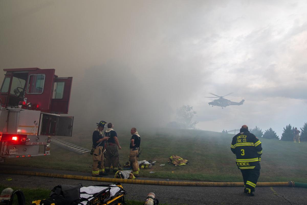 Firefighter dies battling Ijamsville blaze Disasters & accidents