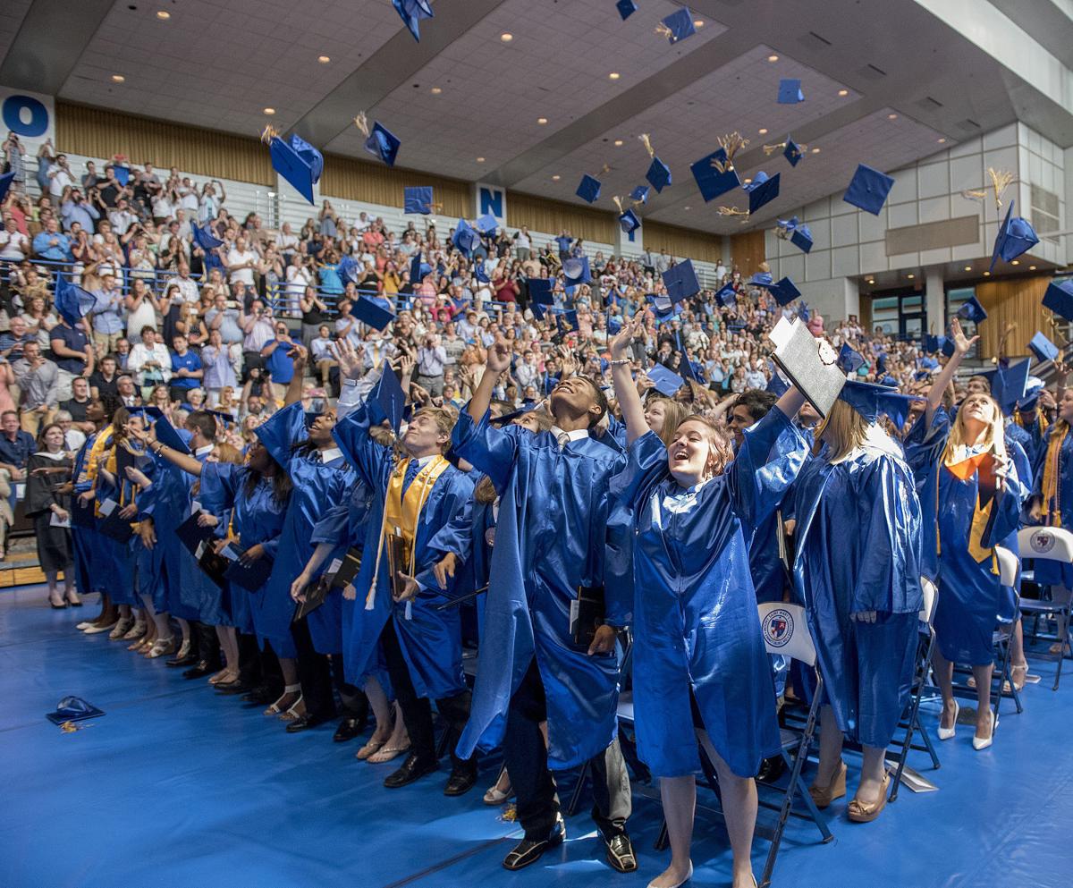 Walkersville High School graduates say an emotional goodbye