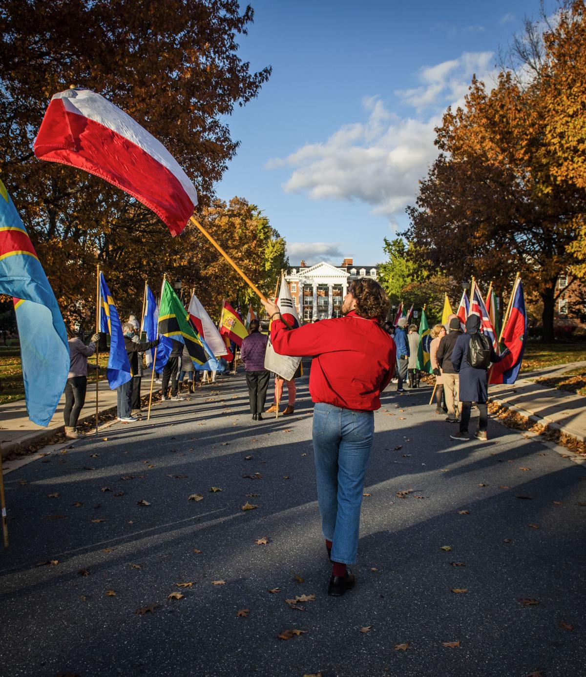 Parade of Flags at Hood College 4