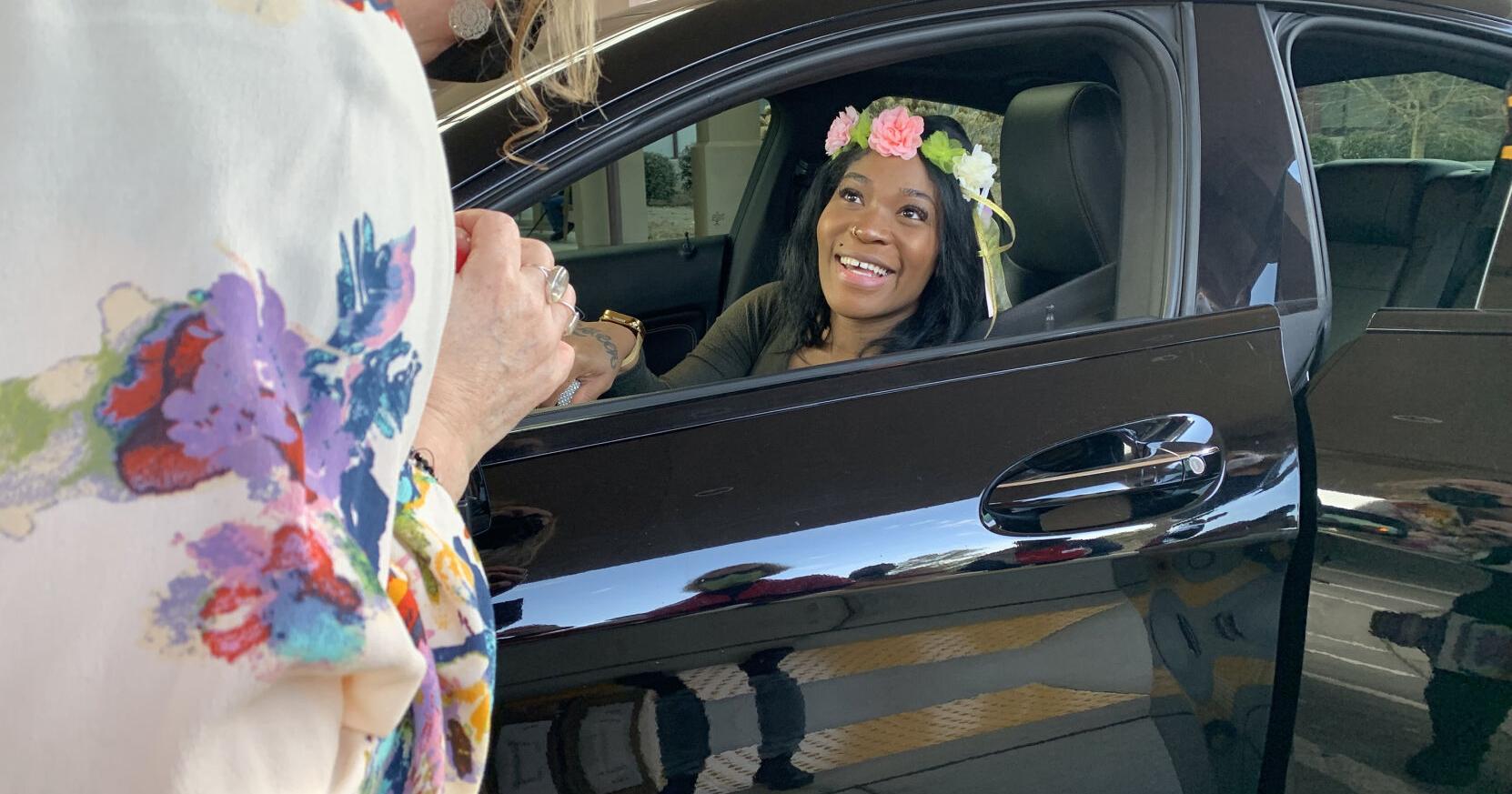 Drive-thru baby showers serve express needs of pregnant veterans in Atlanta