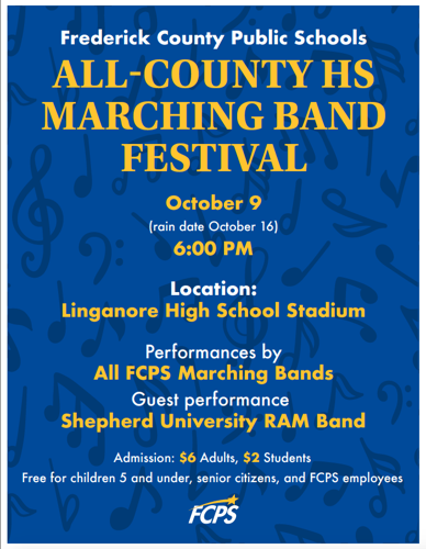 FCPS All-County High School Marching Band Festival | Community events &  festivals | fredericknewspost.com