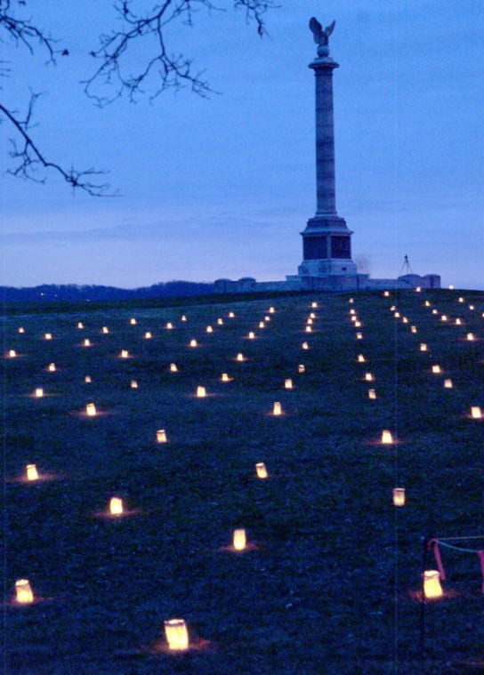 Antietam National Battlefield Memorial Illumination and other luminary