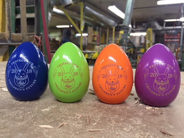 house easter eggs