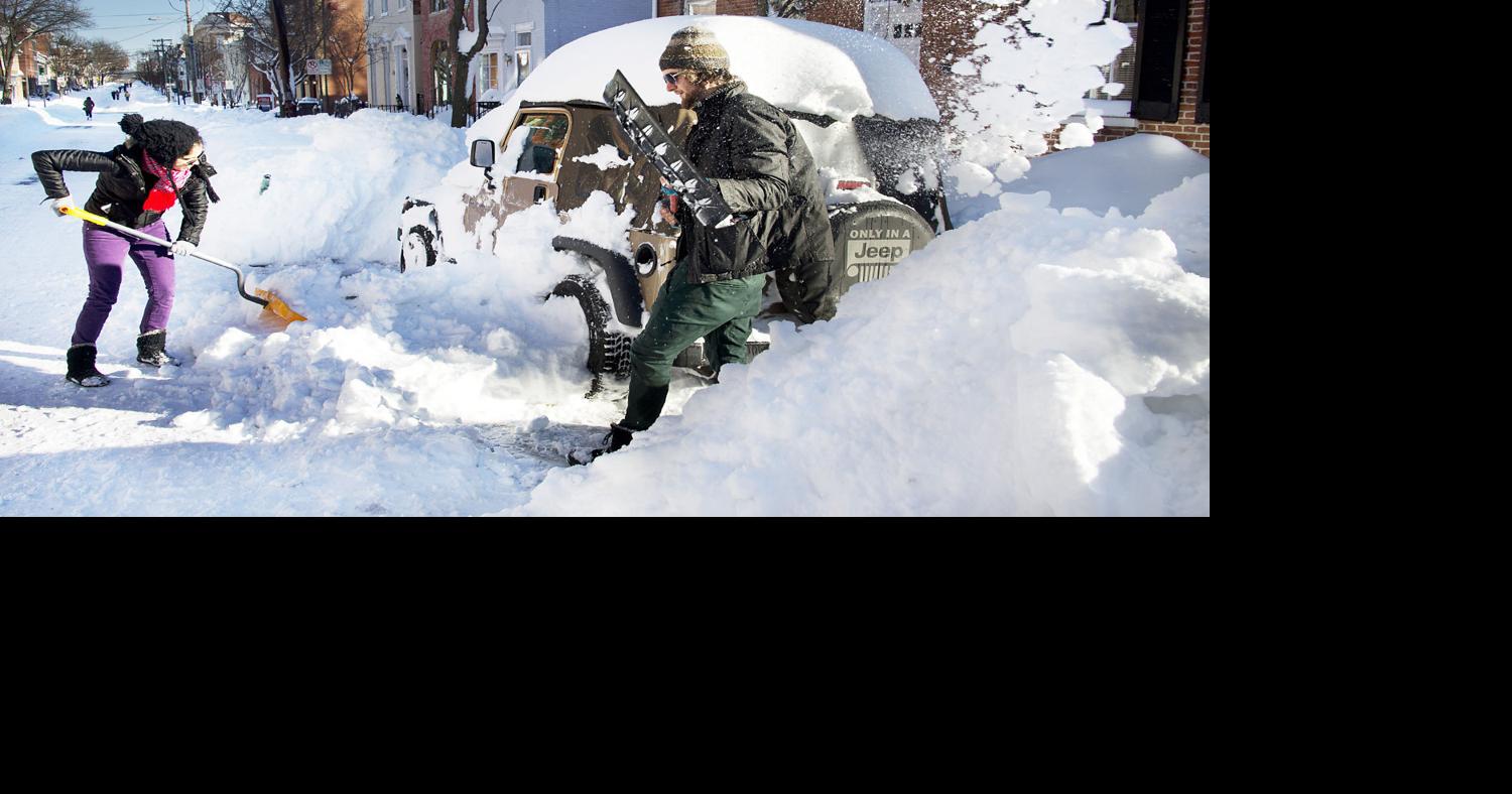 Frederick city, county recovering from snow deluge | Storm ...