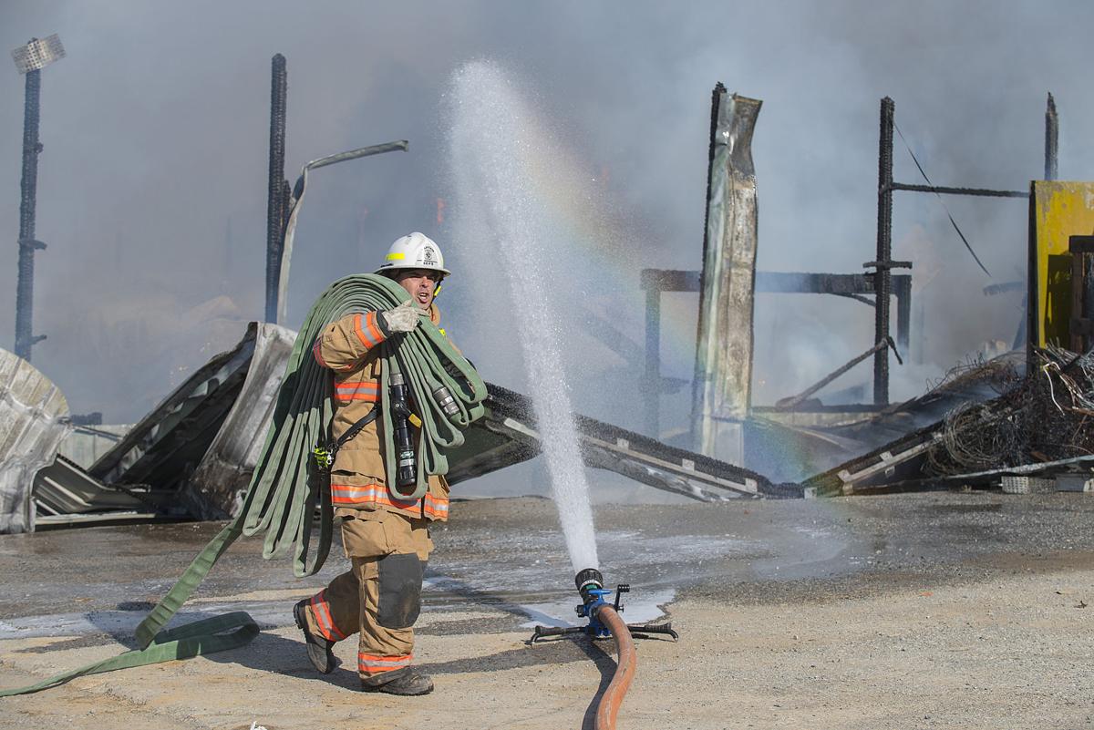 Fire At Adamstown Farm Claims Barn Equipment Disasters