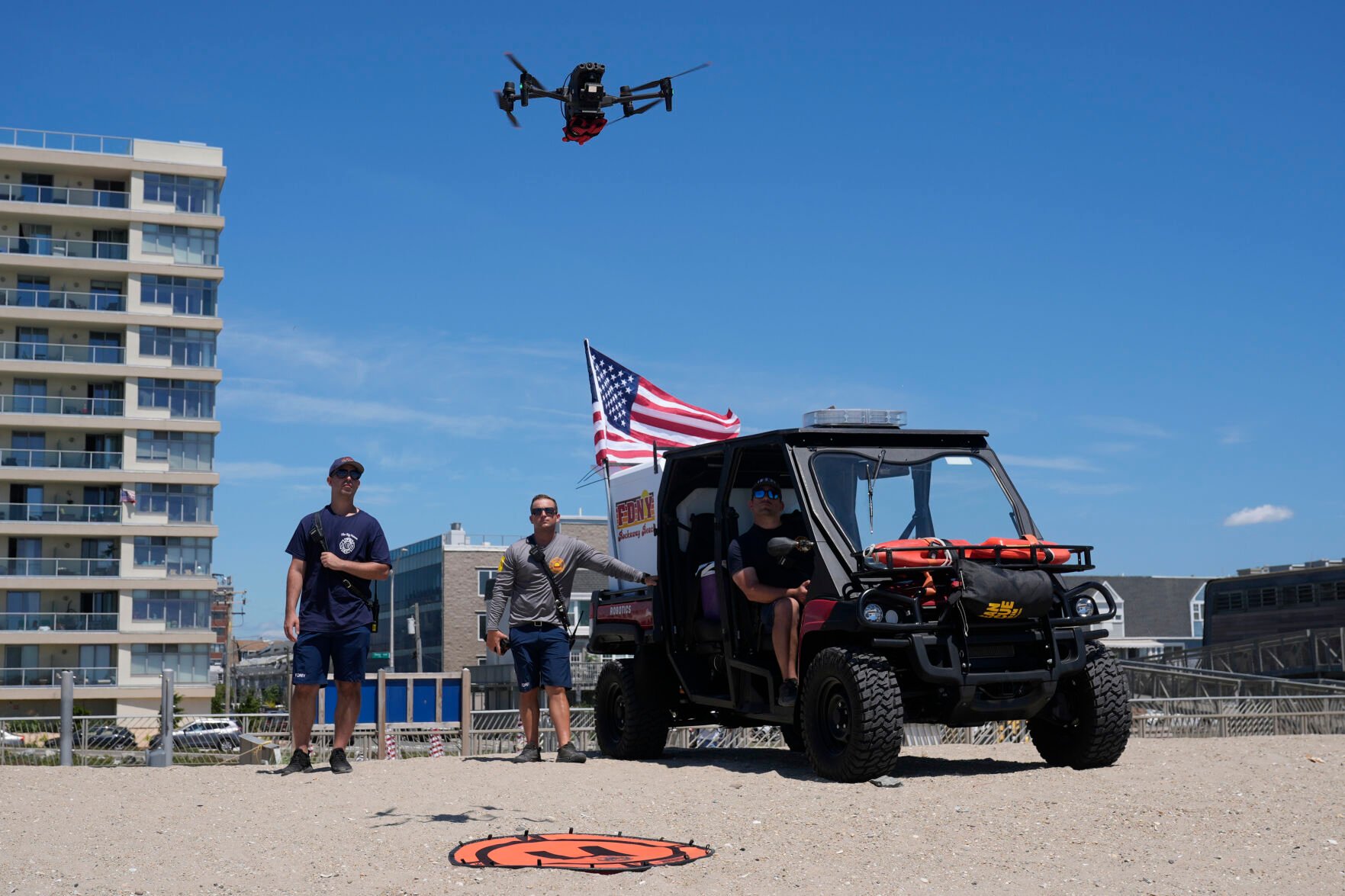 On NYC Beaches, Angry Birds Fight Drones Patrolling For Sharks And ...