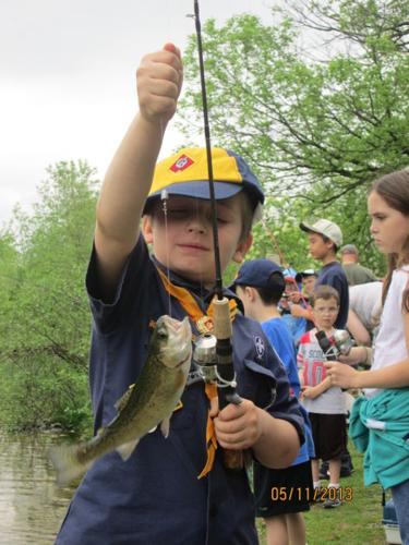 Cub Scout fishing derby hooks Scouts, Bulletin