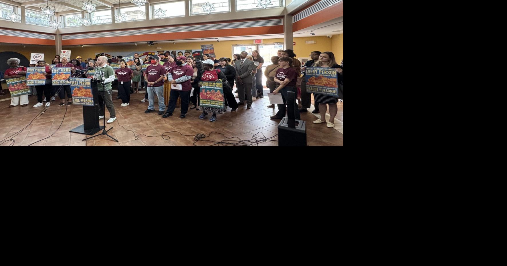 Immigrant rights, advocacy groups sue Trump administration for ‘warrantless arrest' By William J. Ford Maryland Matters Sep 11, 2026 1 min ago