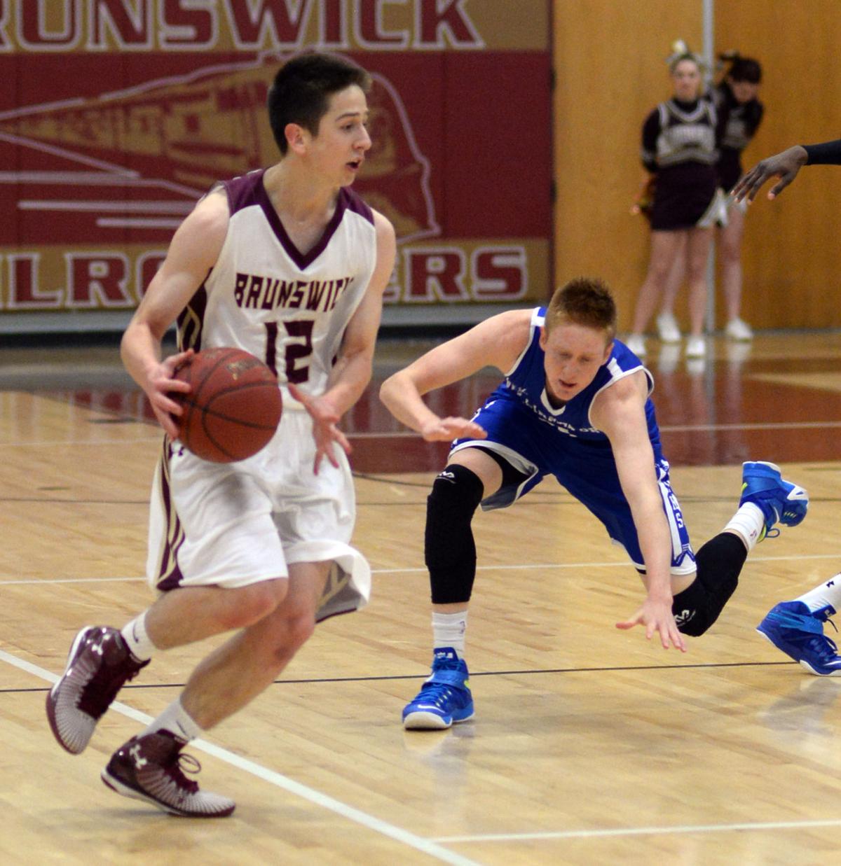 Boys basketball between Brunswick and Williamsport Tuesday night High