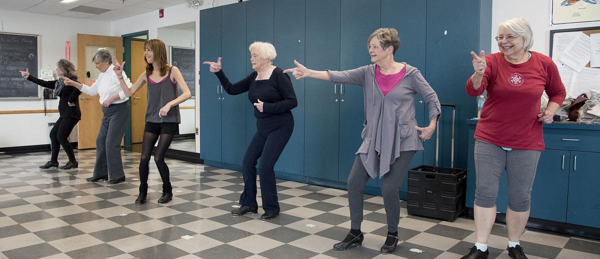 Tapping their way to health Seniors tap dance for fun, friendship and