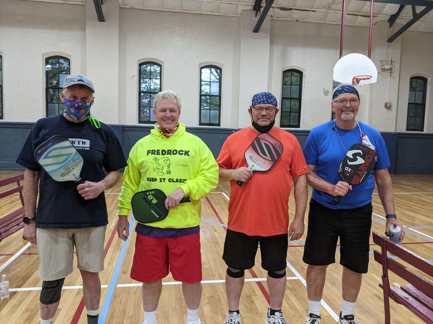Pickleball men's team winners Community news
